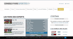 Desktop Screenshot of conseilsparissportifs.fr